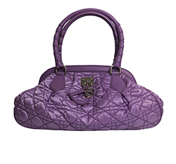 Quilted Tote, Cannage, Lilac, 02-B0-0038, 2*